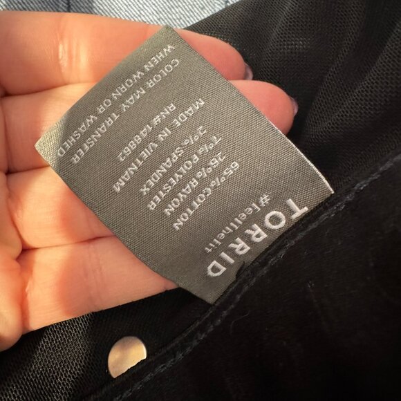 Torrid Bombshell Skinny Premium Stretch Jeans Size 18R High Rise Denim - Picture 3 of 6